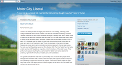 Desktop Screenshot of motorcityliberal.blogspot.com