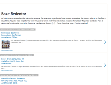 Tablet Screenshot of boxe-redentor.blogspot.com