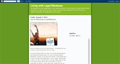 Desktop Screenshot of blindnesshelps.blogspot.com