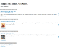 Tablet Screenshot of cappuccinotehtarik.blogspot.com
