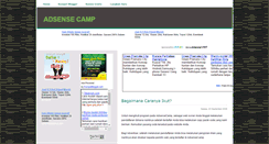 Desktop Screenshot of adsensecamp.blogspot.com
