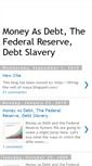 Mobile Screenshot of money-as-debt-debt-slavery.blogspot.com