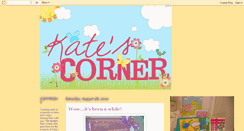 Desktop Screenshot of katescorner1.blogspot.com