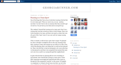 Desktop Screenshot of georgiarunner.blogspot.com