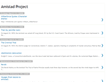 Tablet Screenshot of amistadproject.blogspot.com
