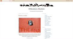 Desktop Screenshot of elremiseroabsoluto.blogspot.com