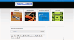 Desktop Screenshot of freebooksspot.blogspot.com