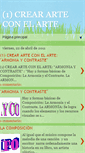 Mobile Screenshot of creaarteconelarte.blogspot.com