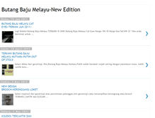 Tablet Screenshot of gerairizqibutangbajumelayu.blogspot.com