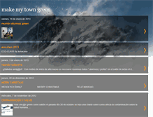 Tablet Screenshot of makemytowngreen.blogspot.com