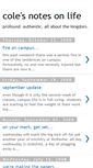 Mobile Screenshot of colesnotes.blogspot.com