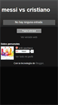 Mobile Screenshot of messivscristiano1.blogspot.com