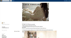 Desktop Screenshot of love-threads.blogspot.com