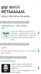 Mobile Screenshot of gigidurusmetaaaal.blogspot.com