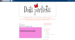 Desktop Screenshot of donaperfecta.blogspot.com