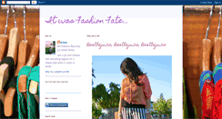 Desktop Screenshot of fashionfate.blogspot.com