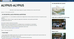 Desktop Screenshot of alipius-alipius.blogspot.com