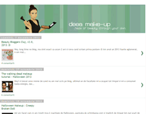 Tablet Screenshot of deea-makeup.blogspot.com