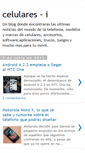 Mobile Screenshot of celulares-i.blogspot.com