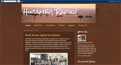Desktop Screenshot of hujamborafiki.blogspot.com