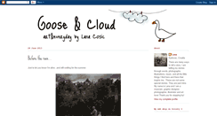 Desktop Screenshot of gooseandcloud.blogspot.com