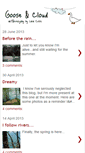 Mobile Screenshot of gooseandcloud.blogspot.com