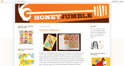 Desktop Screenshot of honeyjumble.blogspot.com