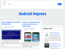 Tablet Screenshot of androidimpress.blogspot.com