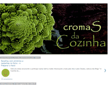 Tablet Screenshot of cromasdacozinha.blogspot.com