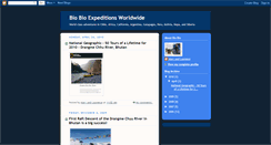 Desktop Screenshot of biobioexpeditions.blogspot.com