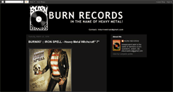 Desktop Screenshot of burn-records.blogspot.com