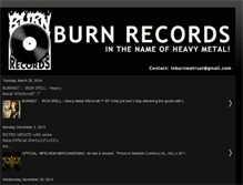 Tablet Screenshot of burn-records.blogspot.com