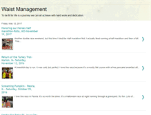 Tablet Screenshot of managingthewaist.blogspot.com