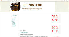 Desktop Screenshot of couponlord.blogspot.com
