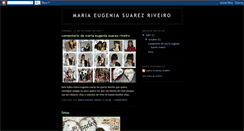 Desktop Screenshot of mariaeugeniasuarezriveiro.blogspot.com