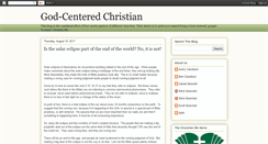 Desktop Screenshot of godcenteredchristian.blogspot.com