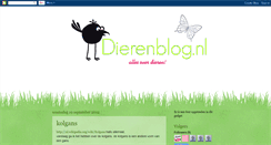 Desktop Screenshot of dierenblognl.blogspot.com