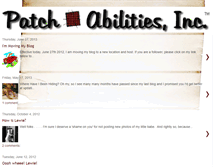 Tablet Screenshot of julie-blogpatchabilities.blogspot.com