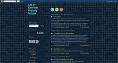 Desktop Screenshot of lifeinearlviewprimaryschool.blogspot.com