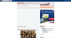 Desktop Screenshot of filipinoboxers.blogspot.com