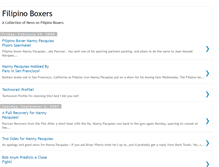 Tablet Screenshot of filipinoboxers.blogspot.com