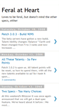 Mobile Screenshot of feral-at-heart.blogspot.com