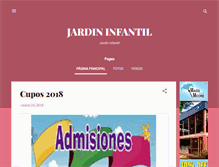 Tablet Screenshot of preescolarcarlitos.blogspot.com