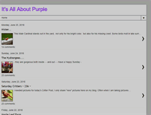 Tablet Screenshot of itsallaboutpurple-debbie.blogspot.com