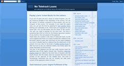 Desktop Screenshot of noteletrackloansforu.blogspot.com