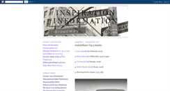 Desktop Screenshot of inspiration--information.blogspot.com