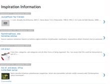 Tablet Screenshot of inspiration--information.blogspot.com