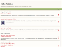 Tablet Screenshot of kabarterang.blogspot.com