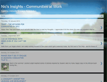 Tablet Screenshot of nicsinsights-communitiesatwork.blogspot.com