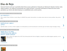 Tablet Screenshot of diasderojo.blogspot.com
